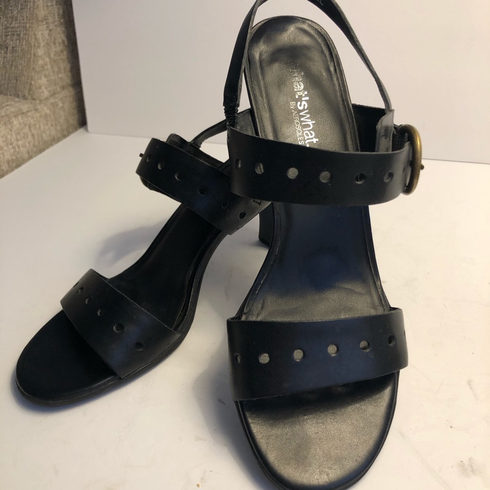 Aerosoles - Black Kitten Pump - Size 8.5